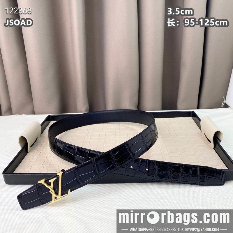 Replica LV belt 35mmX95-125cm 8L04
