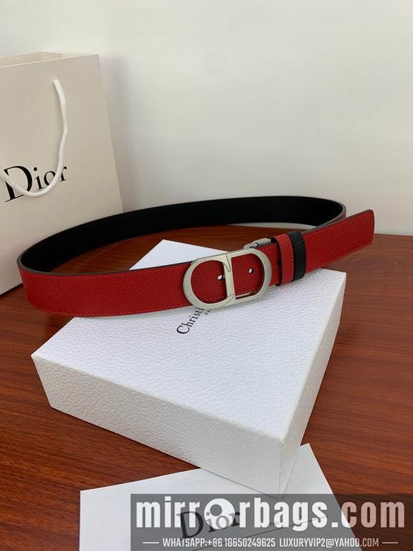 Replica Dior Belt 34mmX95-125cm 7D19