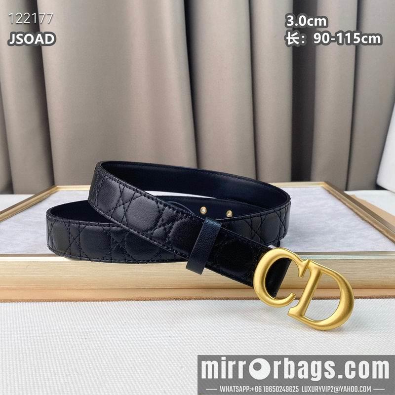 Replica Dior belt 30mmX90-115cm 8L111007