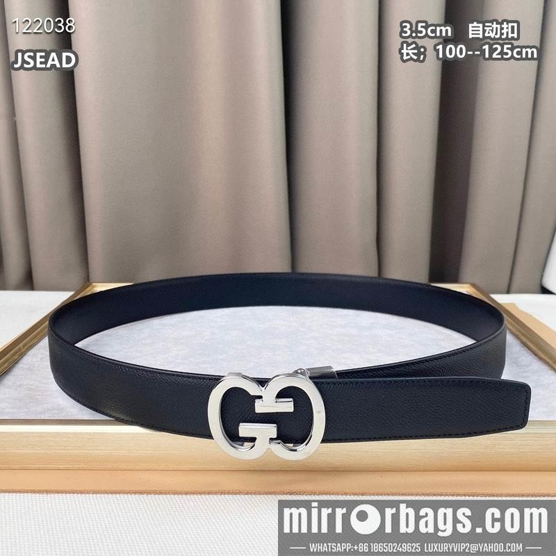 Replica Gucci belt 35mmX100-125cm 8L67