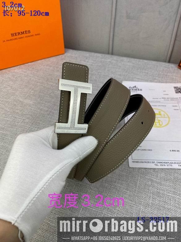 Replica Hermes Belt 32mmX95-125cm 8L01