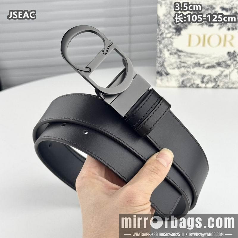 Replica Dior belt 35mmX105-125cm 8L35