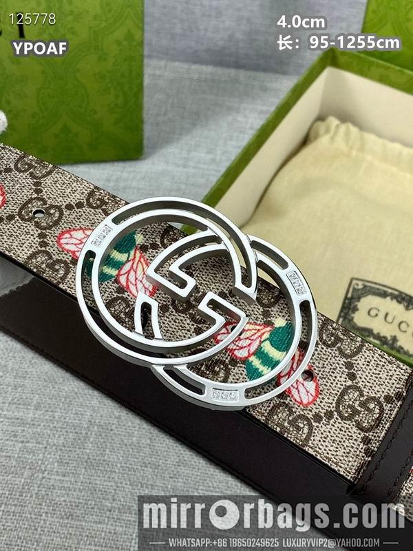 Replica Gucci belt 40mmX95-125cm 8L76