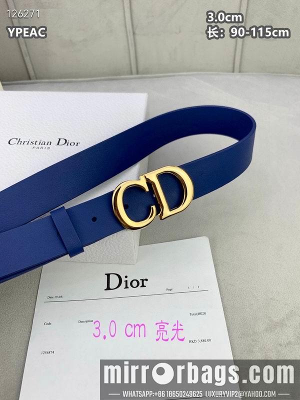 Replica Dior belt 30mmX90-115cm 8L111004