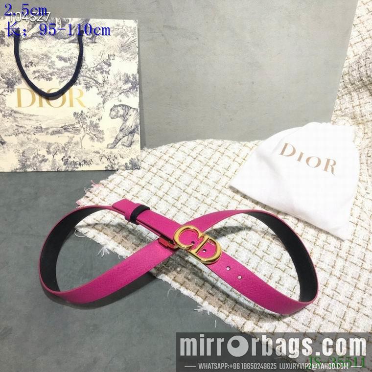 Replica Dior Belt 25mmX95-110cm 8L01