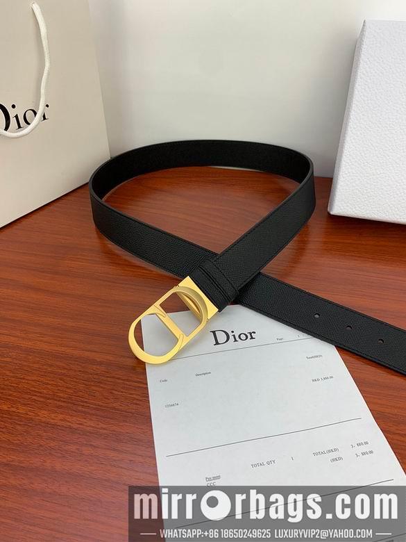 Replica Dior Belt 34mmX95-125cm 7D19