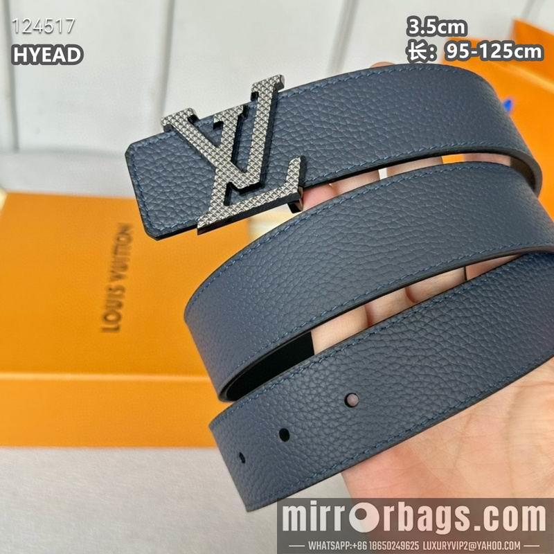 Replica LV belt 35mmX95-125cm 8L10