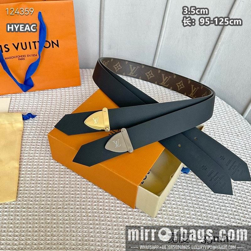 Replica LV belt 35mmX95-125cm 8L15