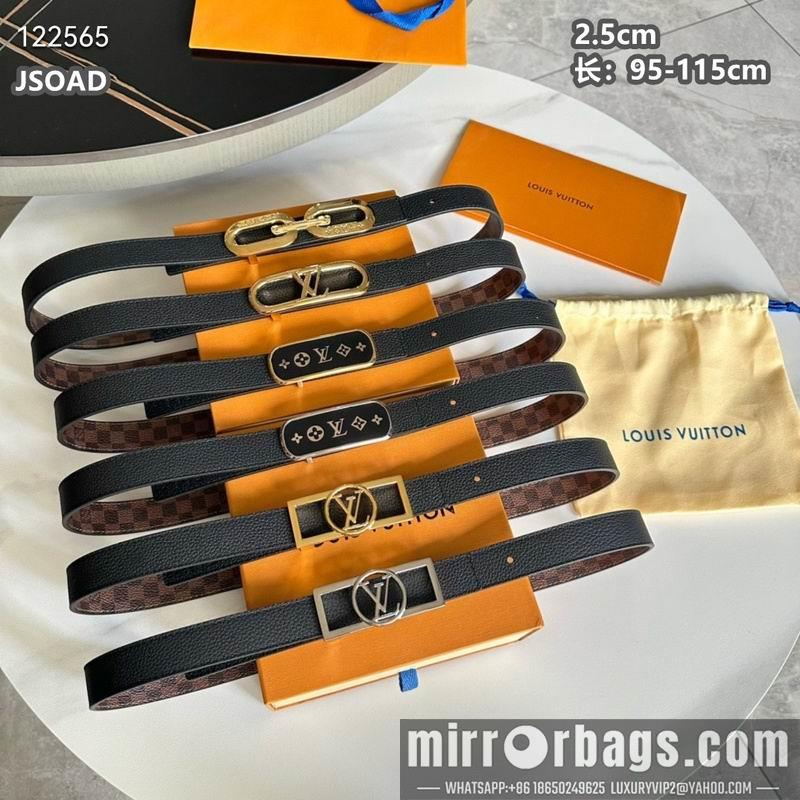 Replica LV belt 25mmX95-115cm 8L16