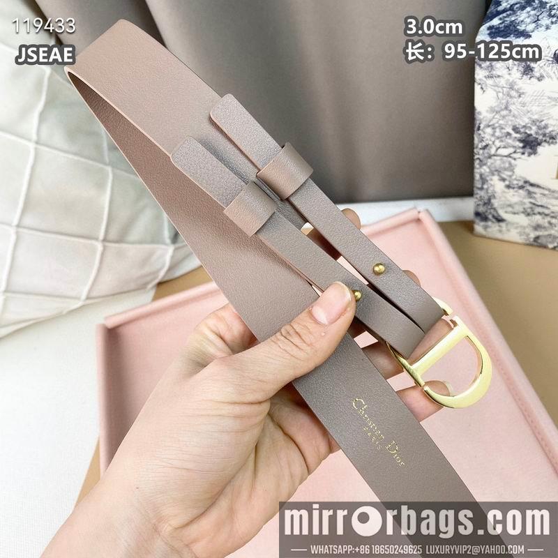 Replica Dior belt 30mmX95-125cm 8L040802