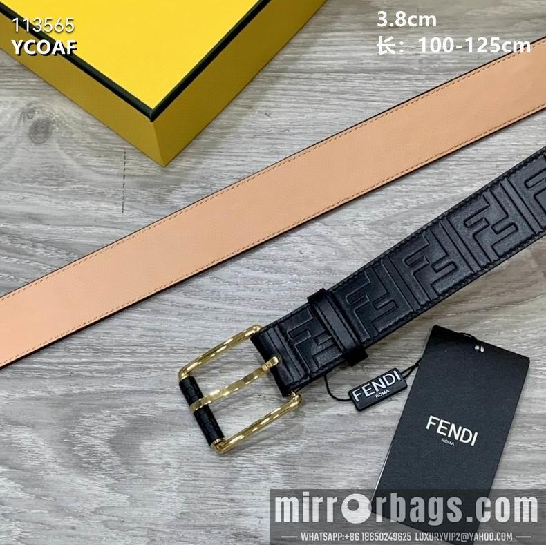Replica Fendi Belt 38mmX100-125CM 8L23