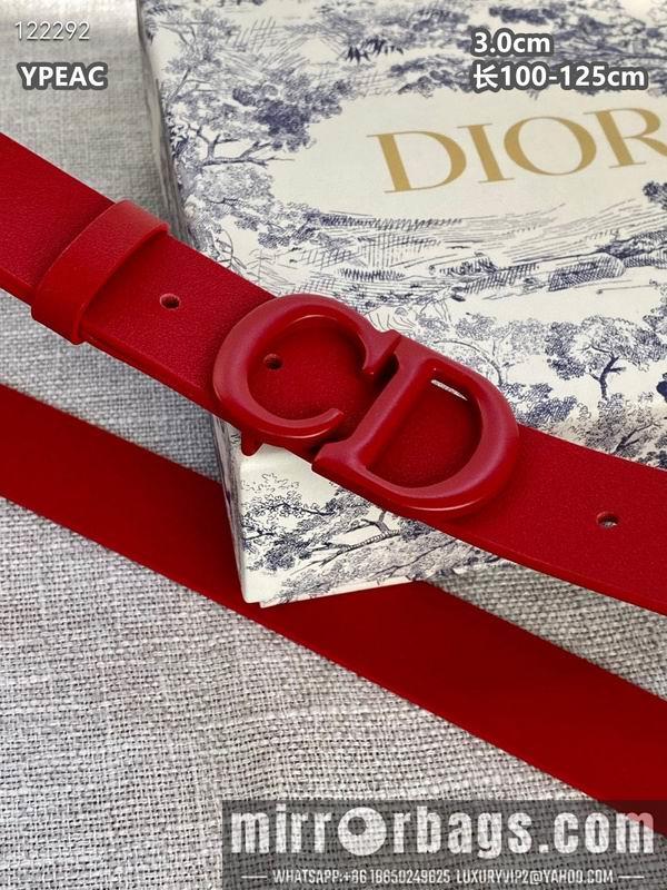 Replica Dior belt 30mmX100-125cm 8L111009