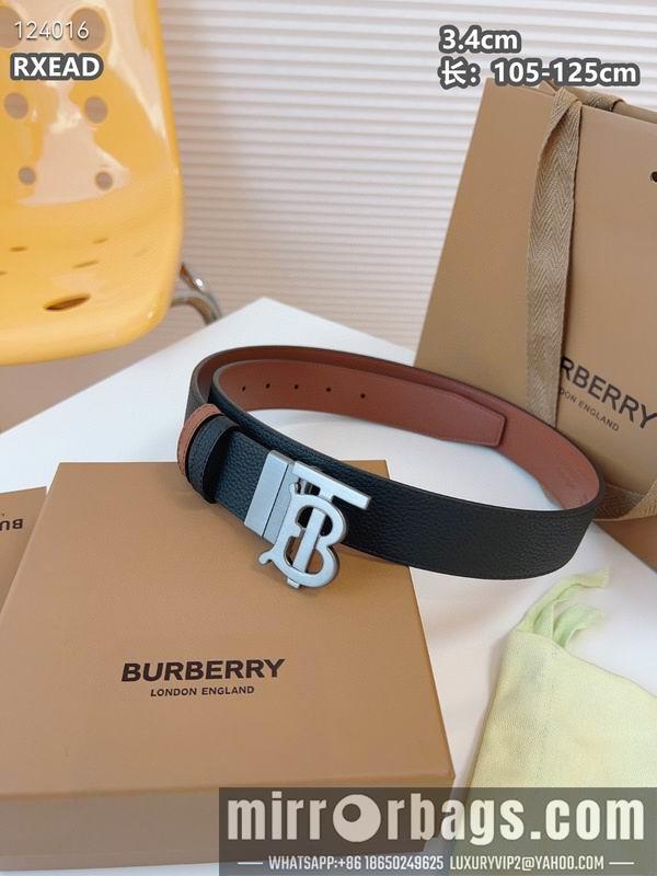 Replica Burberry belt 34mmX105-125cm 8L07