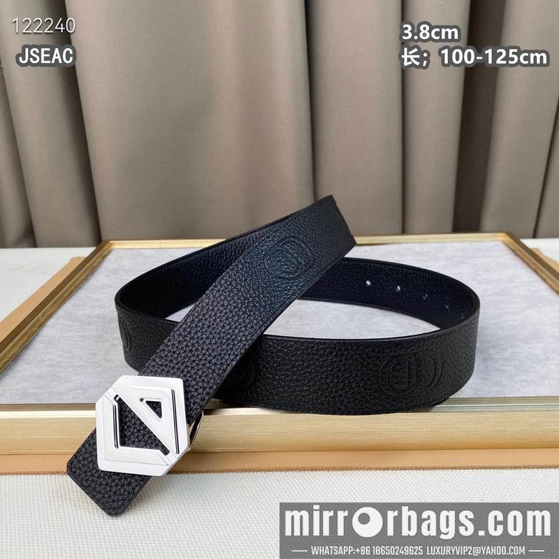 Replica Dior belt 38mmX100-125cm 8L08