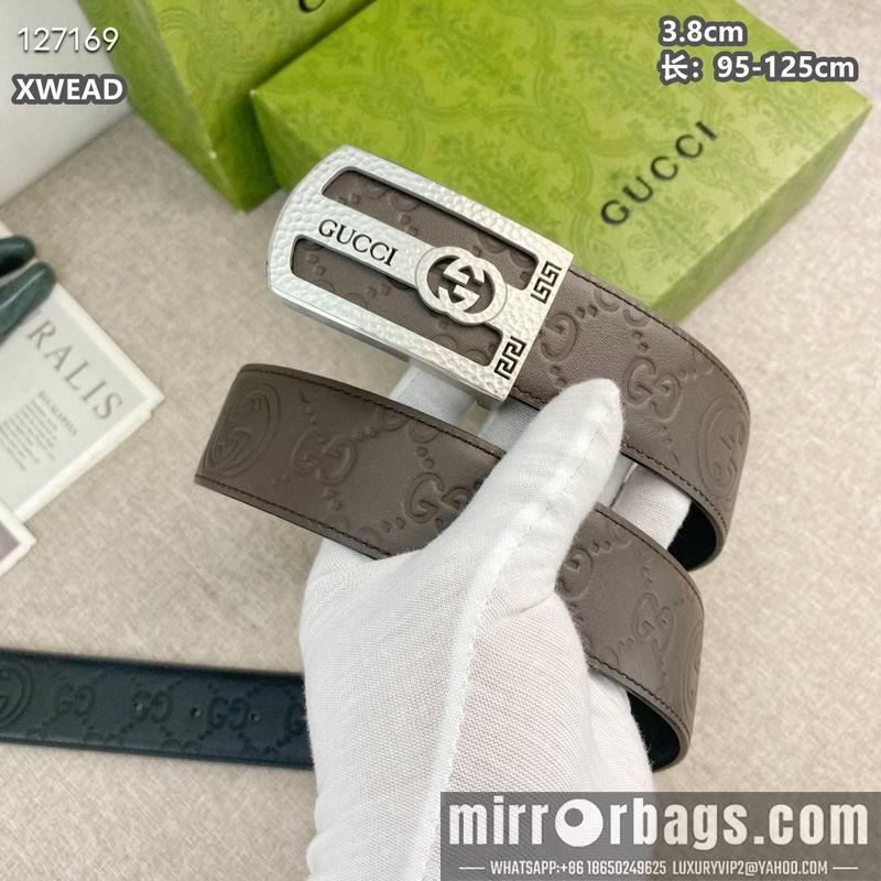 Replica Gucci belt 38mmX95-125cm 8L45