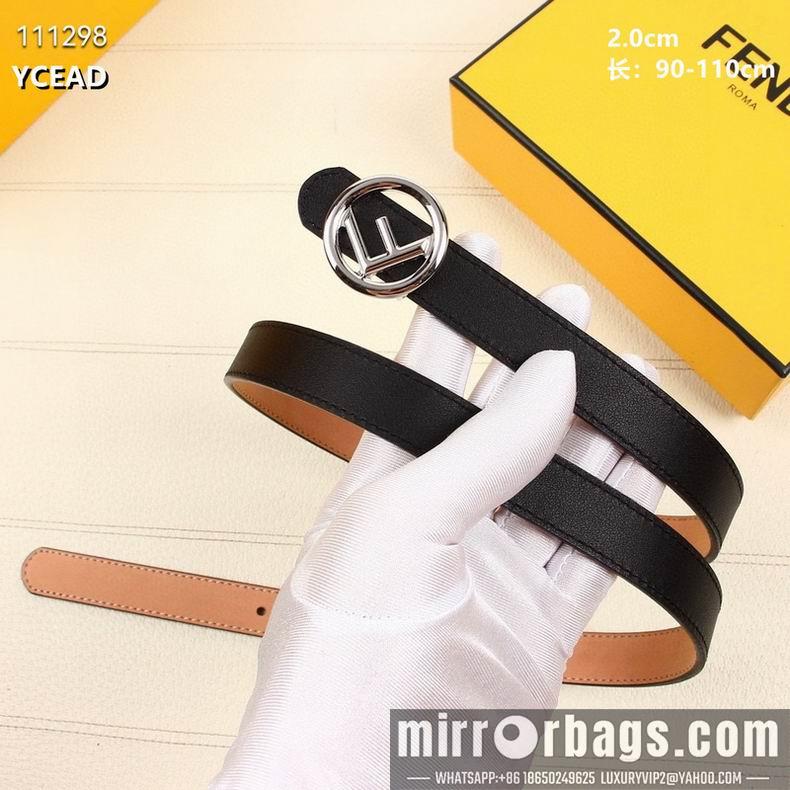 Replica Fendi Belt 20mmX90-110cm 8L07
