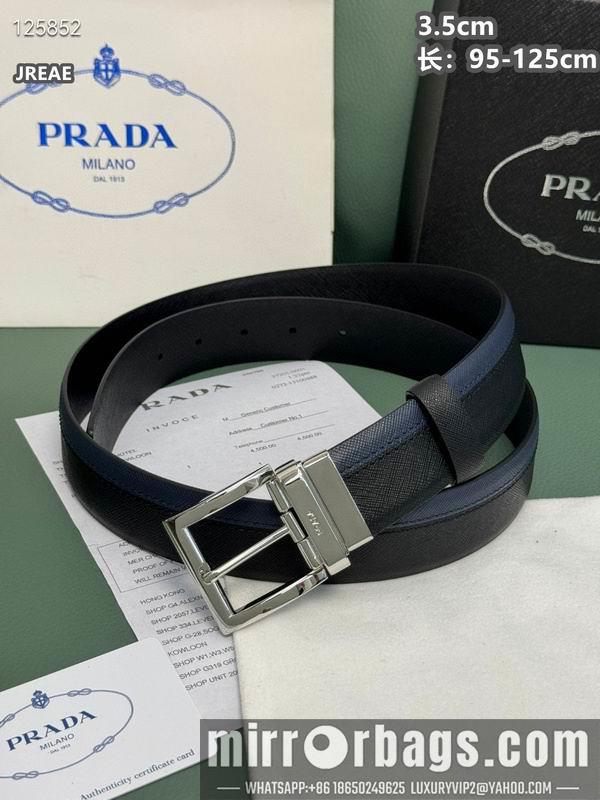 Replica Prada belt 35mmX95-125cm 8L44