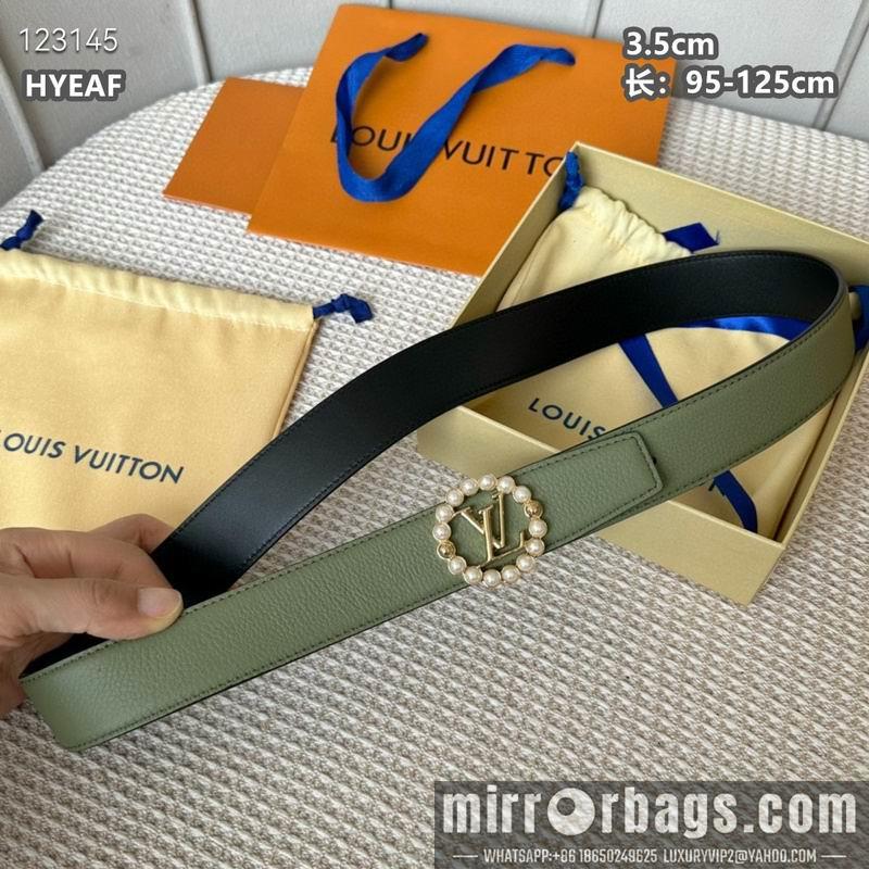 Replica LV belt 35mmX95-125cm 8L16