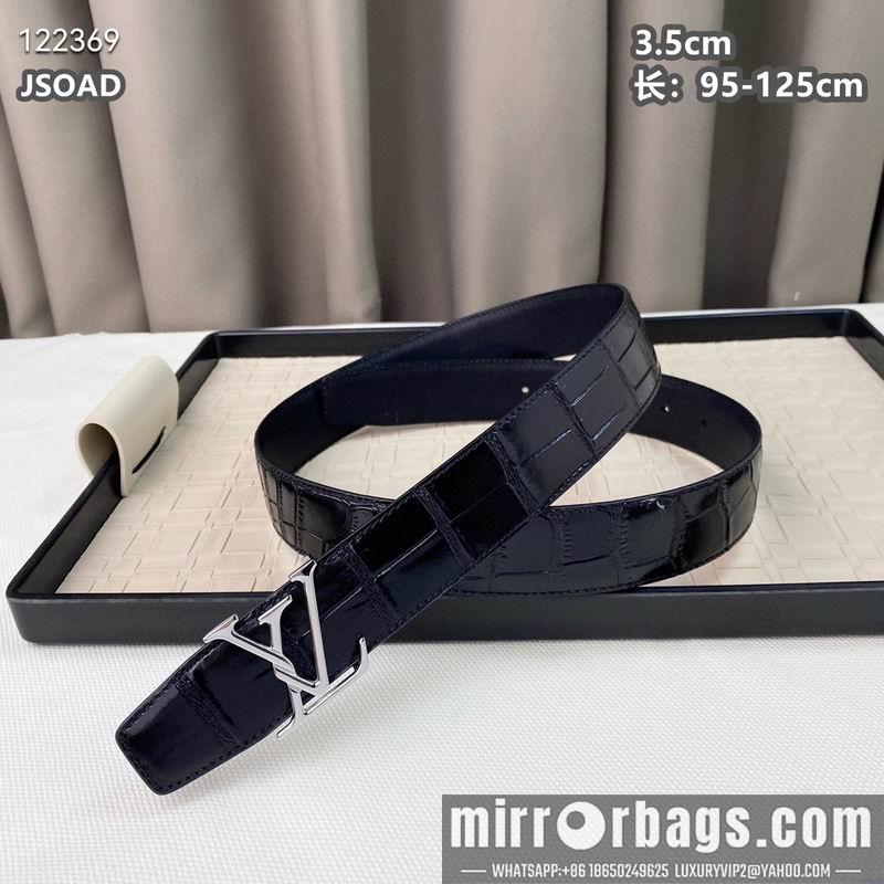 Replica LV belt 35mmX95-125cm 8L04