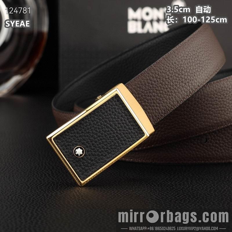 Replica Montlanc belt 35mmX100-125cm 8L33