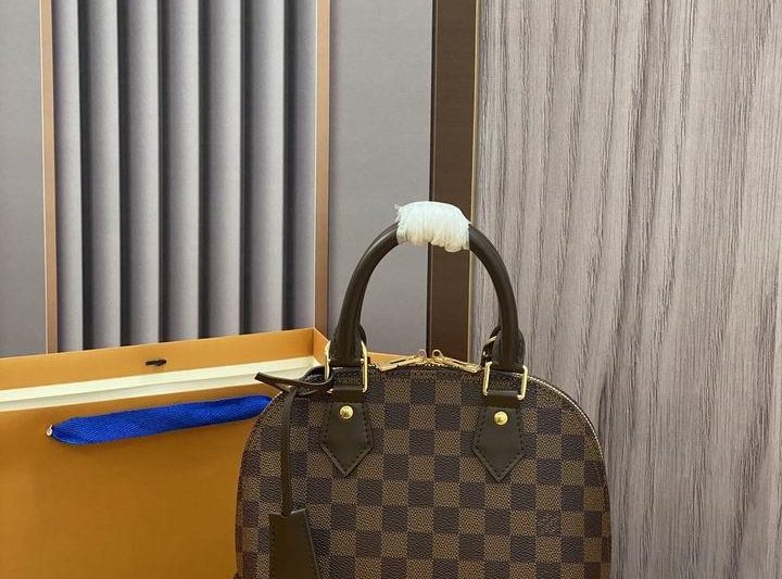 LV Replica Bags Alma N41221啡格25x19x12cm gf