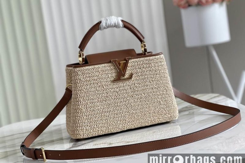 LV Replica Bags Capucines BB M57649 M48865 27x18x9cm gf