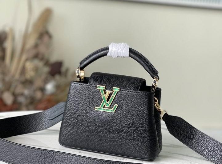 LV Replica Bags Capucines mini M59066 21x14x8cm gf