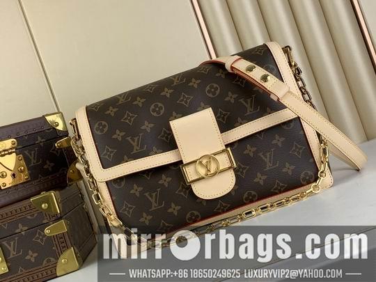 LV Replica Bags Dauphine Soft M47149 28x20x11cm gf