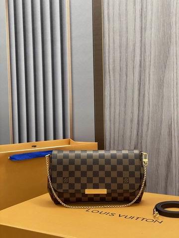 LV Replica Bags Favorit M40718啡格M26x15x4cm gf