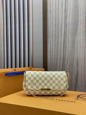 LV Replica Bags Favorit M40718白格M26x15x4cm gf