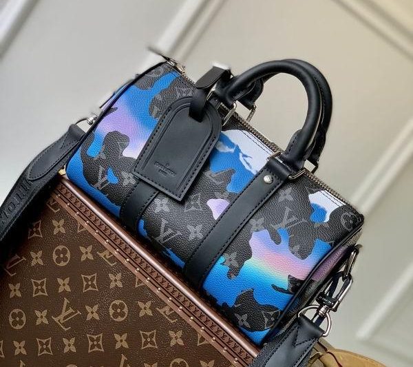 LV Replica Bags Keepall M21430喷绘 25x15x11cm gf