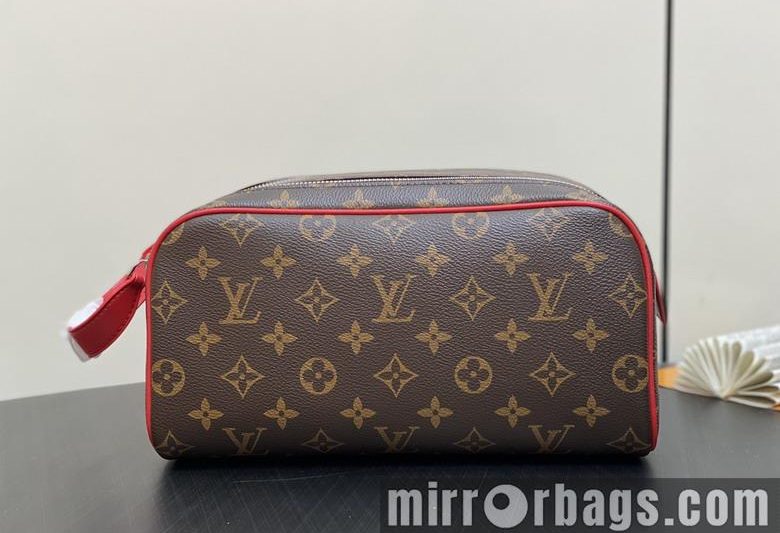 LV Replica Bags Dopp Kit M12640 15×16.5x28cm