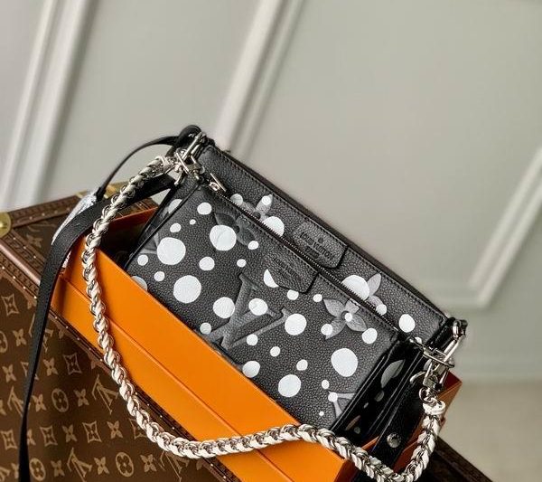 LV Replica Bags Multi Pochette Acc M80399波点 25×14.5×4.5cm