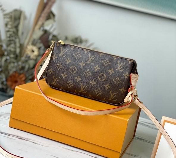 LV Replica Bags Pochette Acc Mila M40712 23.5×13.5×4 cm