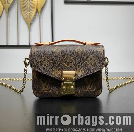 LV Replica Bags Micro Metis M80312 M80311 14x11x3.5cm