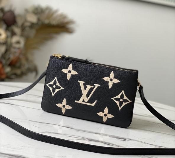 LV Replica Bags Double Zip Pochette M80084 20×12.5×3 cm