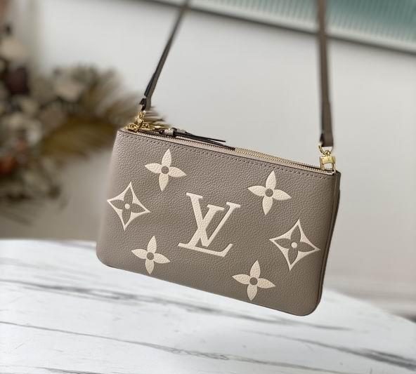 LV Replica Bags Double Zip Pochette M69203 20×12.5×3 cm