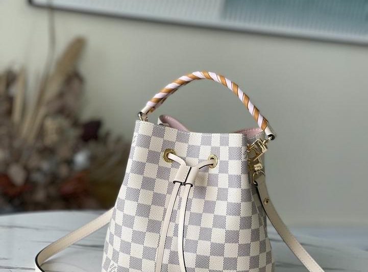 LV Replica Bags NeoNoe N45292白格 20x20x13cm gf