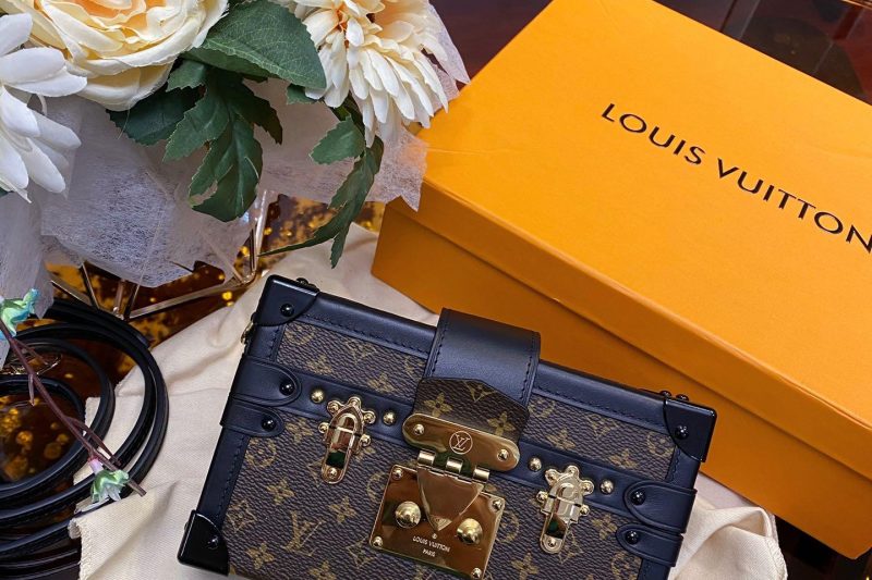 LV Replica Bags Petite Malle Souple M44199 20×5.5×12.5cm gf