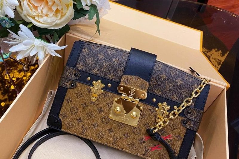 LV Replica Bags Petite Malle Souple M43596 20x12x5.5cm gf