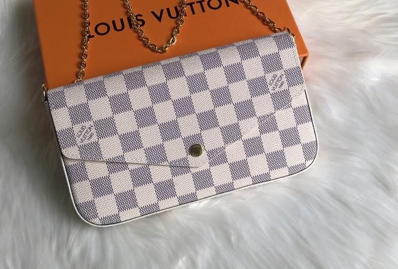 LV Replica Bags Pochette Felicie N63106 21x12x3 cm gf