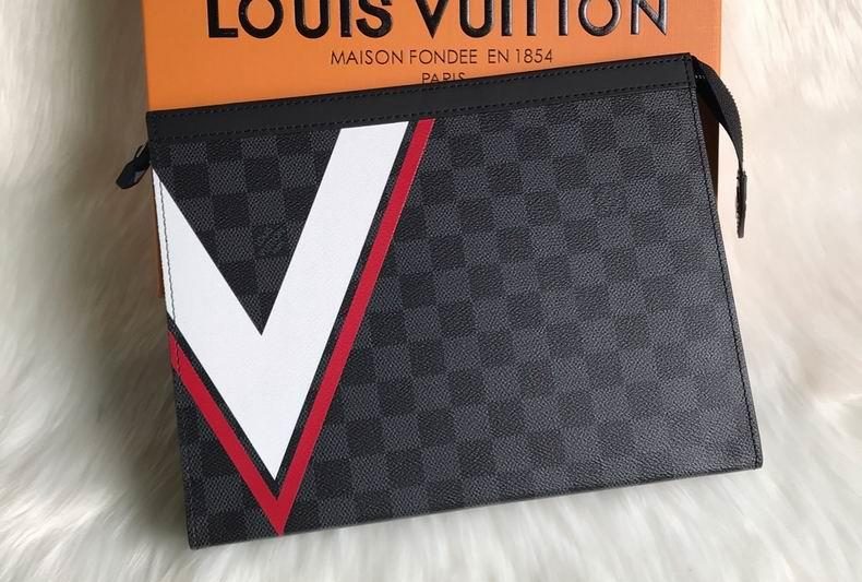 LV Replica Bags Pochette Voyage N64023 27x21x3 cm gf