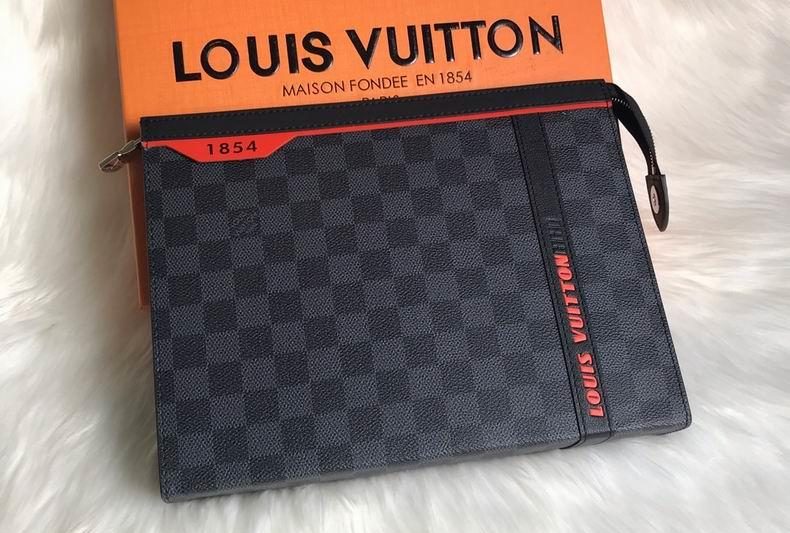 LV Replica Bags Pochette Voyage N41696 26X20X5 cm gf