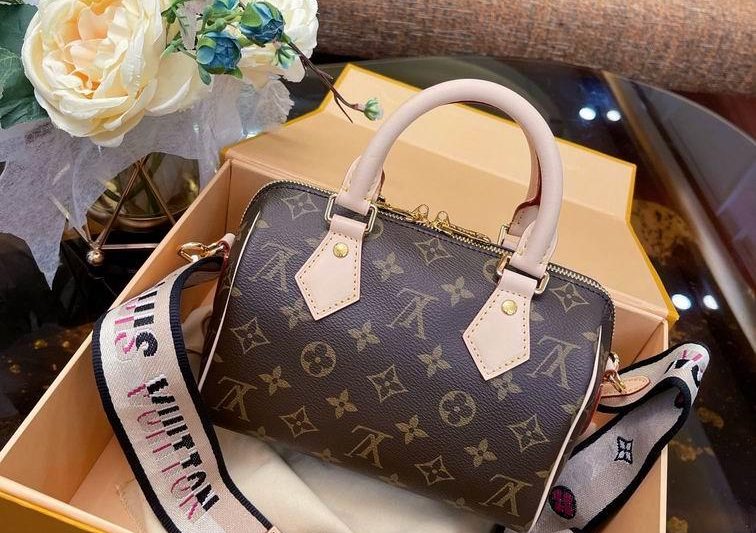 LV Replica Bags Speedy M46243 20.5×12.5x12cm gf