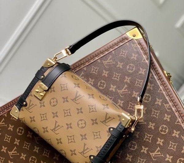 LV Replica Bags Side trunk pm M46358黄花21x14x6cm gf