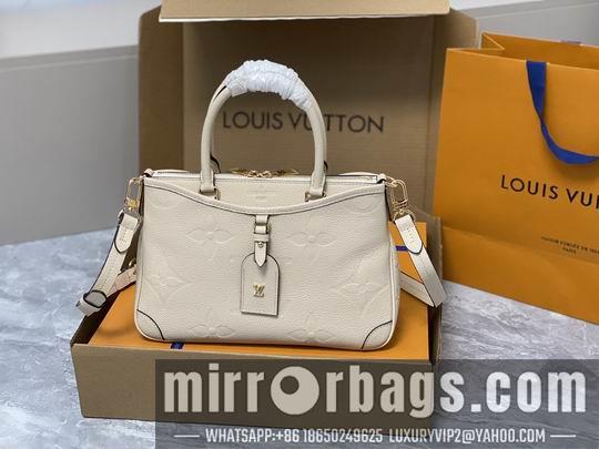 LV Replica Bags Trianon M46585杏M46488黑M46503米白28x18x8cm gf