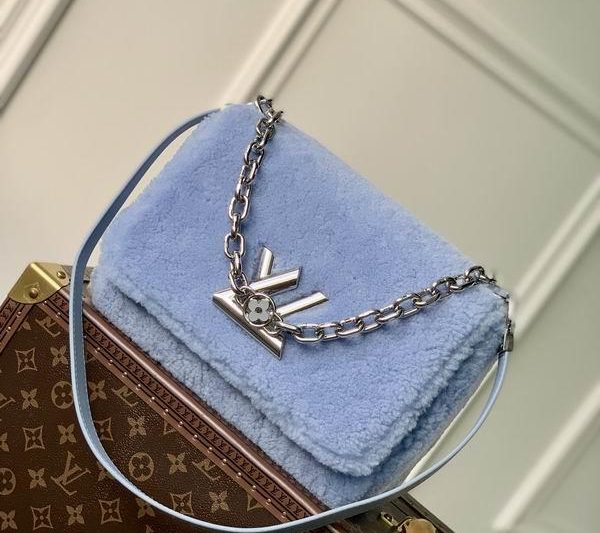 LV Replica Bags Twist M21320 M21040毛绒 23x17x9.5cm gf