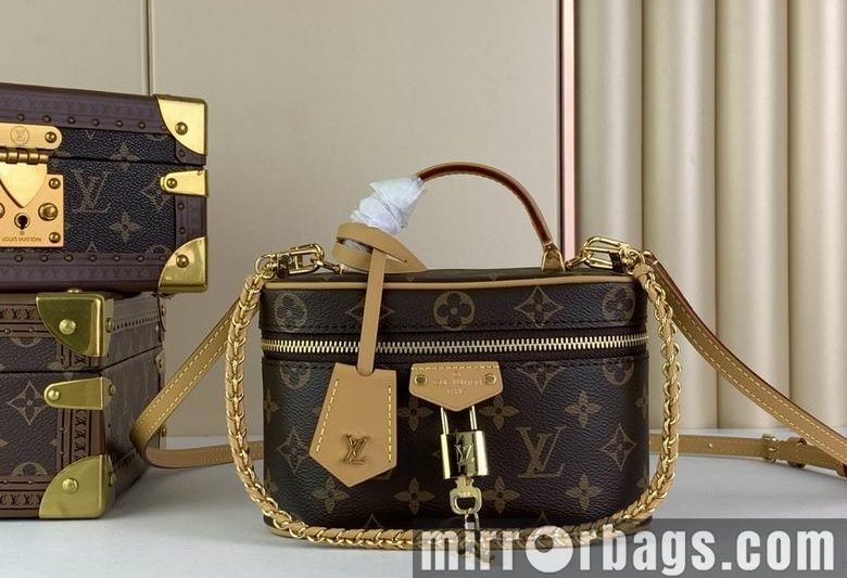 LV Replica Bags Vanity M47125 19×11.5×6.5cm