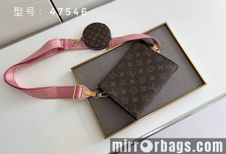 LV Replica Bags M47546 19X15X6cm YG 2colour