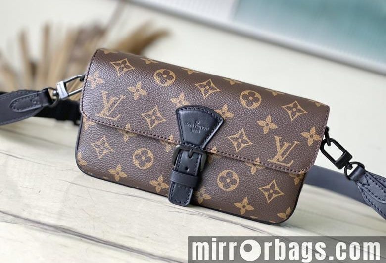 LV Replica Bags Montsouris M83567 22x12x6cm